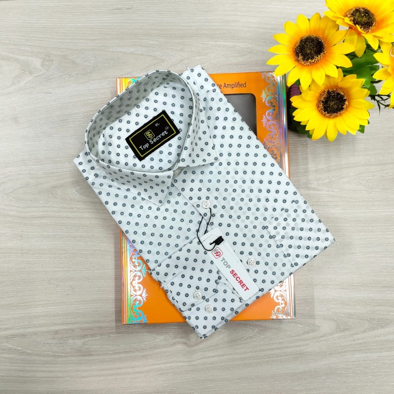 Cotton Print Full Sleeve Shirt- 002