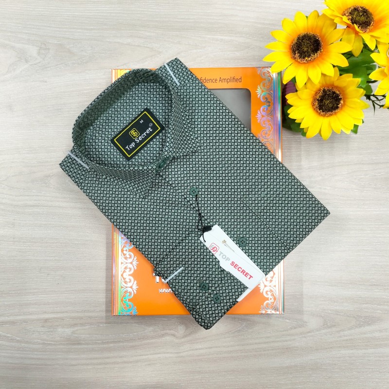 Cotton Print Full Sleeve Shirt- 005