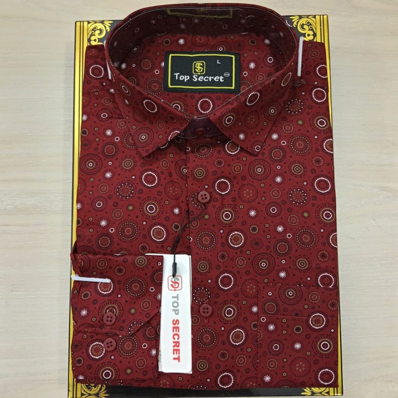 Cotton Print Full Sleeve Shirt-10